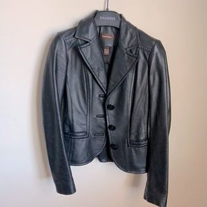 DANIER REAL LEATHER BLAZER!